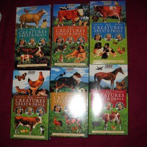 All Creatures Great & Small 6 VHS tape set